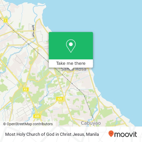 Most Holy Church of God in Christ Jesus map