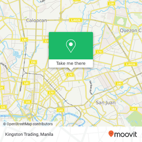Kingston Trading map