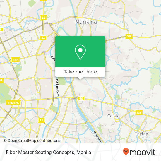 Fiber Master Seating Concepts map