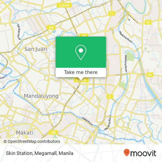 Skin Station, Megamall map