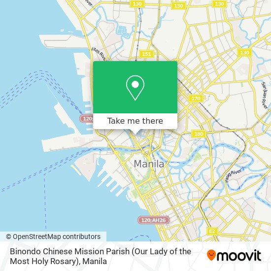 Binondo Chinese Mission Parish (Our Lady of the Most Holy Rosary) map