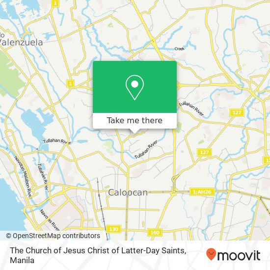 The Church of Jesus Christ of Latter-Day Saints map