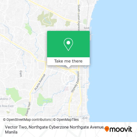 Vector Two, Northgate Cyberzone Northgate Avenue map