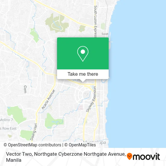 Vector Two, Northgate Cyberzone Northgate Avenue map