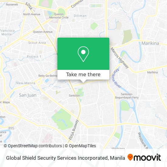Global Shield Security Services Incorporated map