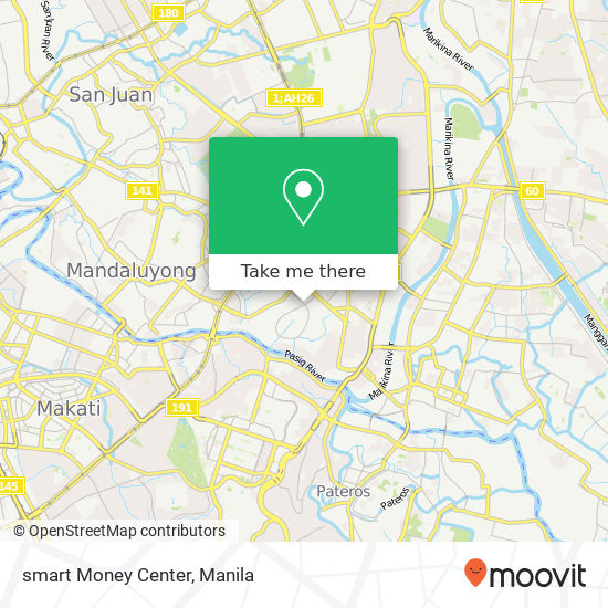 smart Money Center map