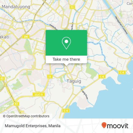Mamugold Enterprises map