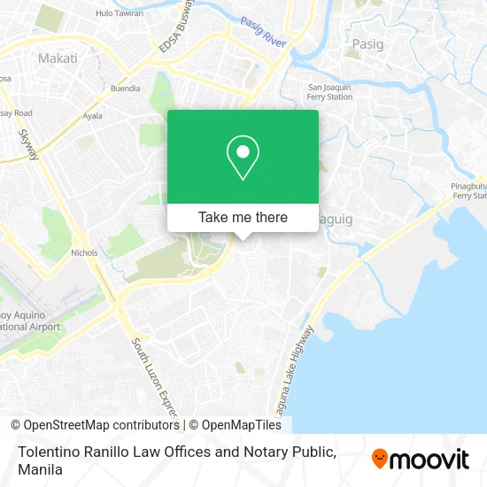 Tolentino Ranillo Law Offices and Notary Public map