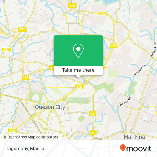 Tagumpay map