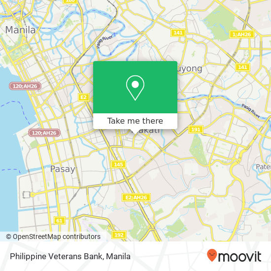 Philippine Veterans Bank map