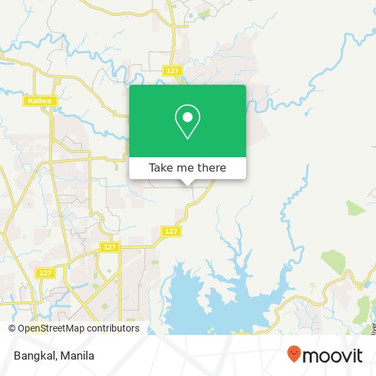 Bangkal map