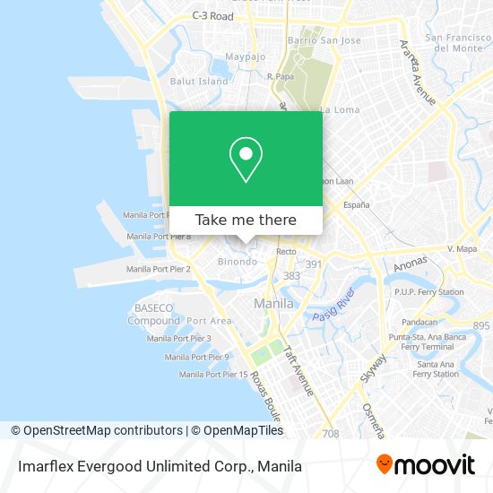 Imarflex Evergood Unlimited Corp. map