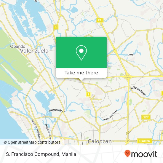 S. Francisco Compound map