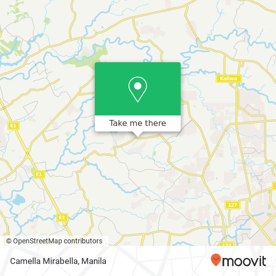 Camella Mirabella map