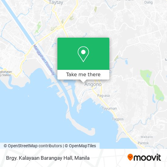 Brgy. Kalayaan Barangay Hall map