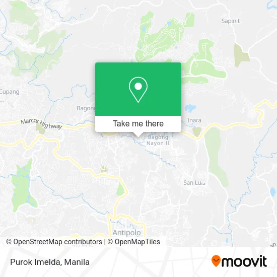 Purok Imelda map