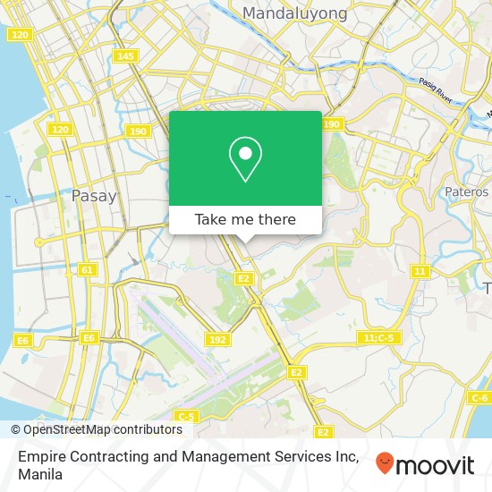 Empire Contracting and Management Services Inc map