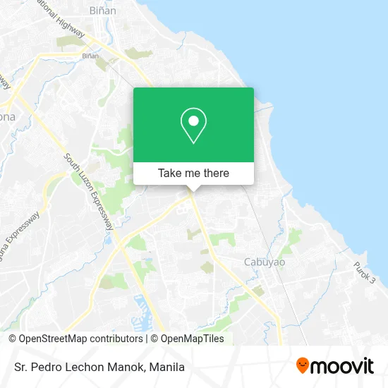 Sr. Pedro Lechon Manok map