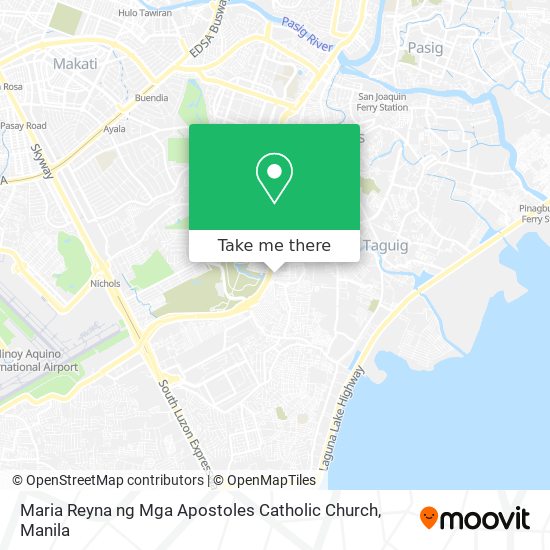 Maria Reyna ng Mga Apostoles Catholic Church map