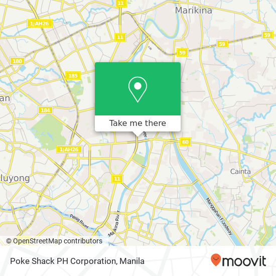 Poke Shack PH Corporation map