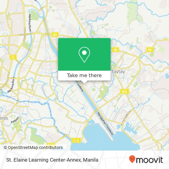 St. Elaine Learning Center-Annex map