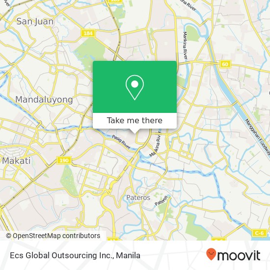 Ecs Global Outsourcing Inc. map