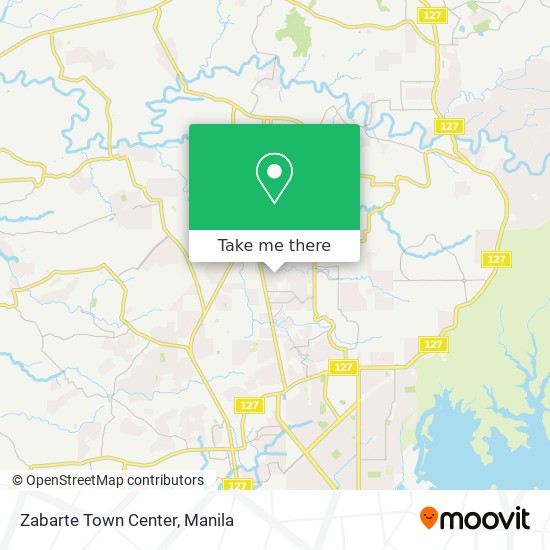 Zabarte Town Center map