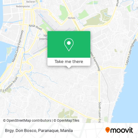 Brgy. Don Bosco, Paranaque map