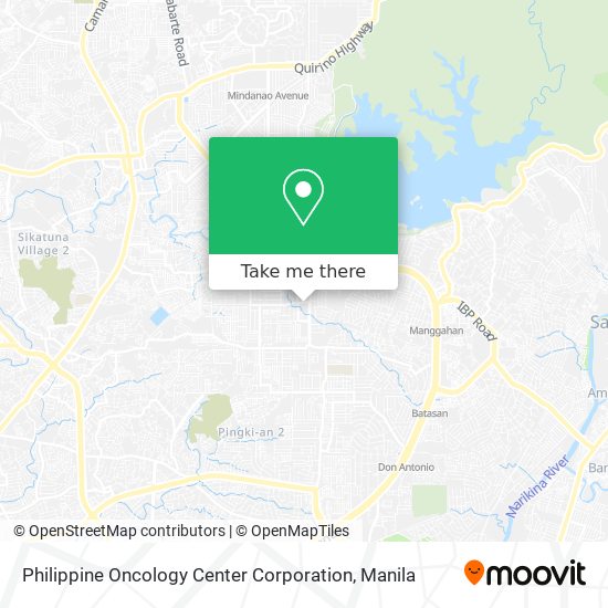 Philippine Oncology Center Corporation map