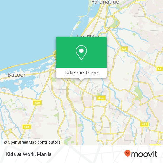 Kids at Work map