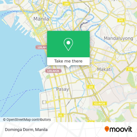 Dominga Dorm map