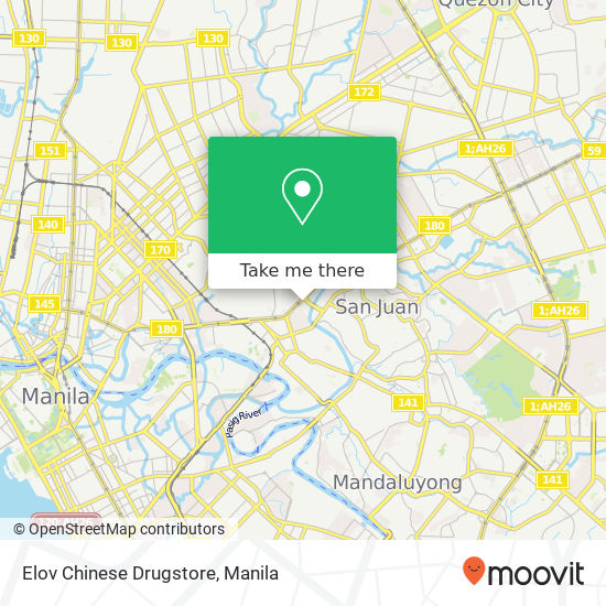 Elov Chinese Drugstore map