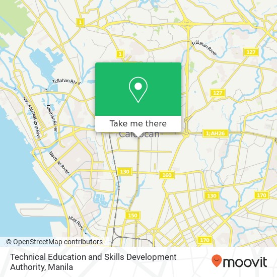 Technical Education and Skills Development Authority map