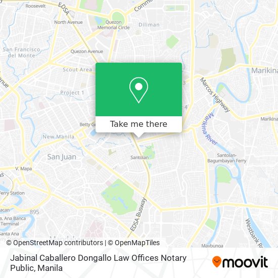Jabinal Caballero Dongallo Law Offices Notary Public map