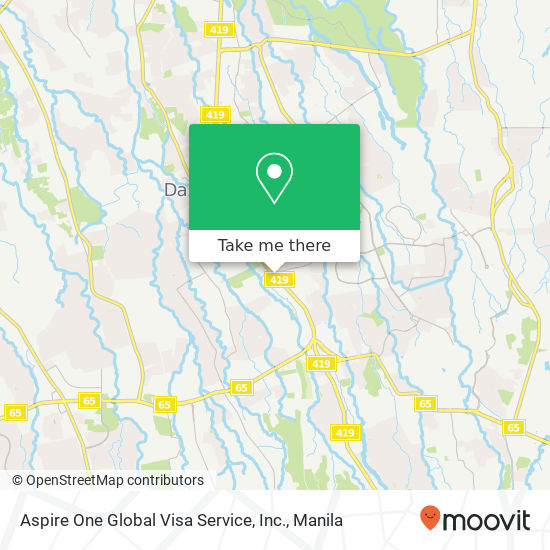 Aspire One Global Visa Service, Inc. map