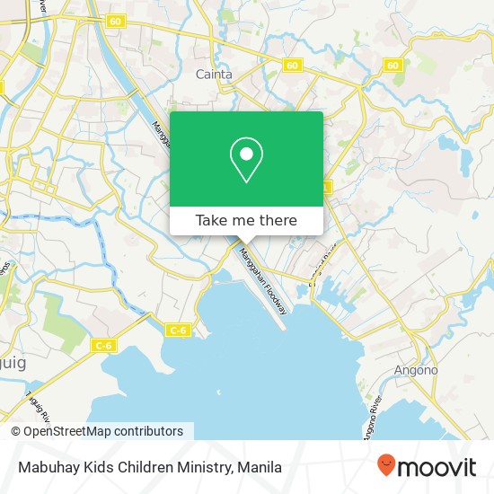 Mabuhay Kids Children Ministry map
