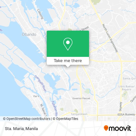 Sta. Maria map