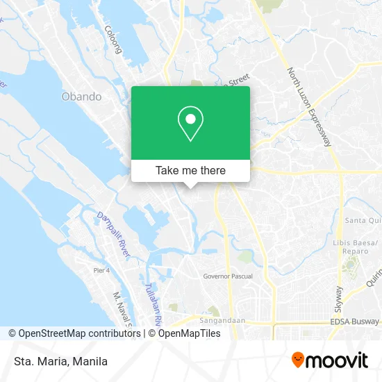 Sta. Maria map