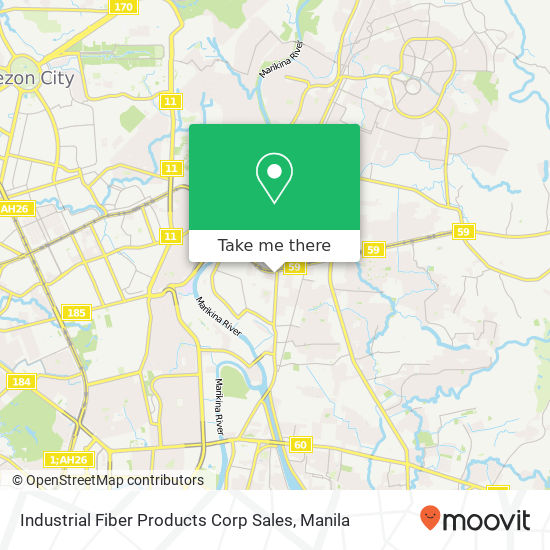 Industrial Fiber Products Corp Sales map