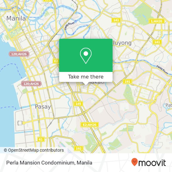 Perla Mansion Condominium map