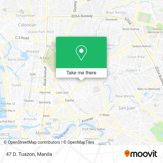 47 D. Tuazon map