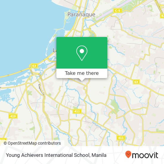 Young Achievers International School map