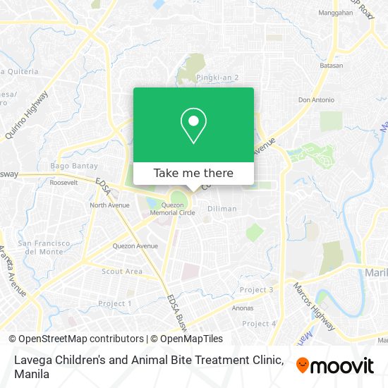 Lavega Children's and Animal Bite Treatment Clinic map