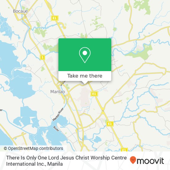 There Is Only One Lord Jesus Christ Worship Centre International Inc. map