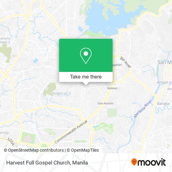 Harvest Full Gospel Church map