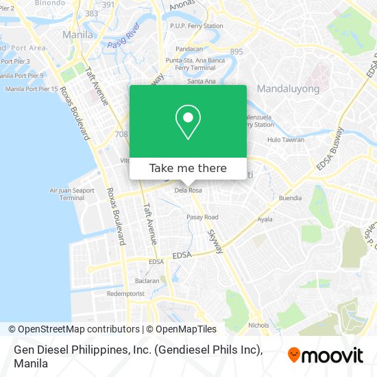 Gen Diesel Philippines, Inc. (Gendiesel Phils Inc) map