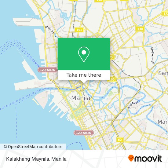 Kalakhang Maynila map