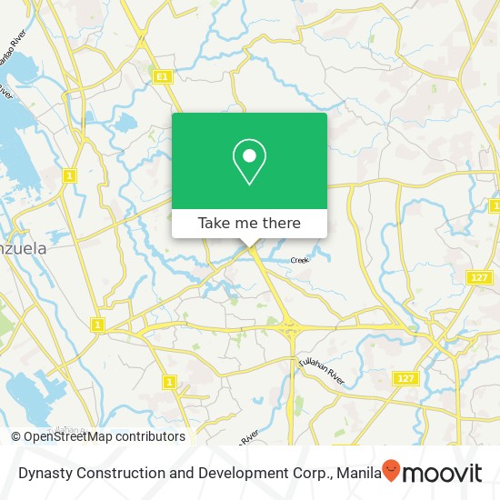 Dynasty Construction and Development Corp. map