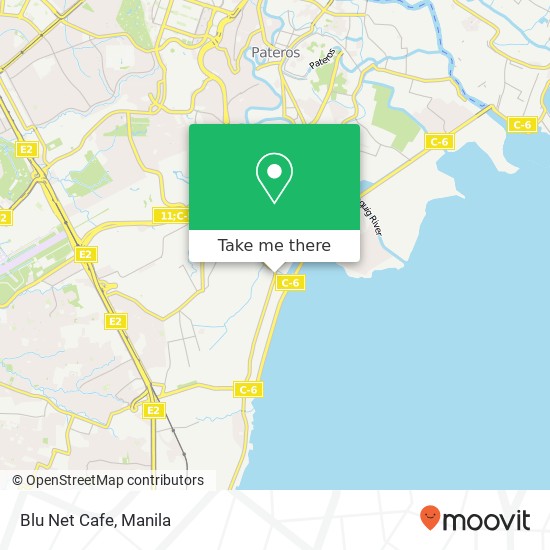 Blu Net Cafe map