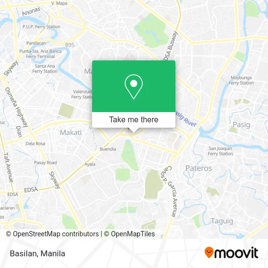 Basilan map